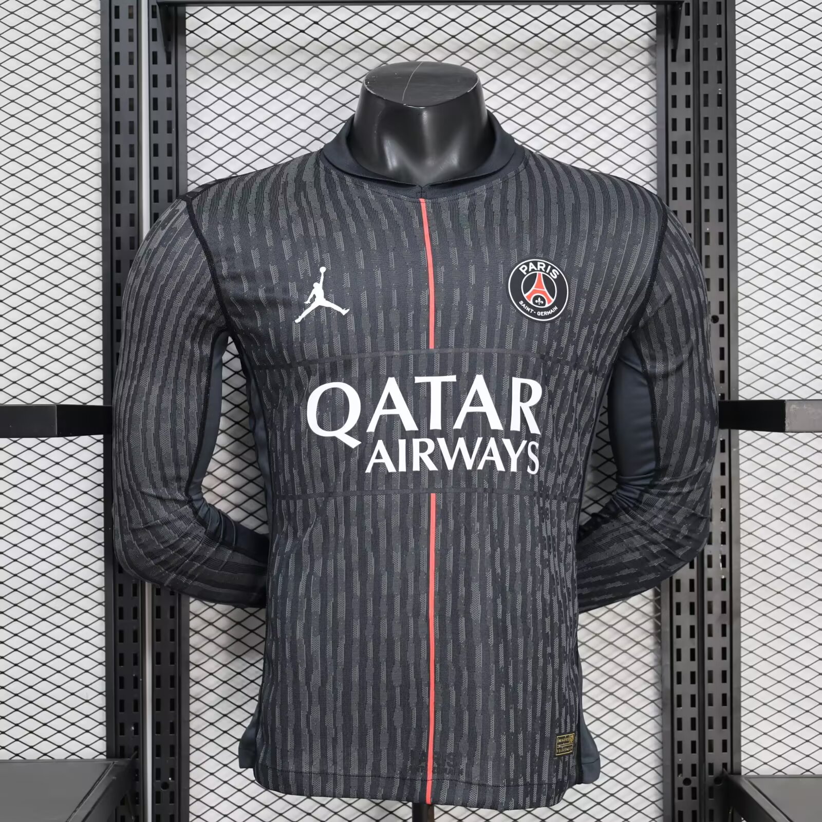 Authentic Soccer Jersey PSG Fourth Away Long Sleeve Shirt 2025/26 - sinoshirt