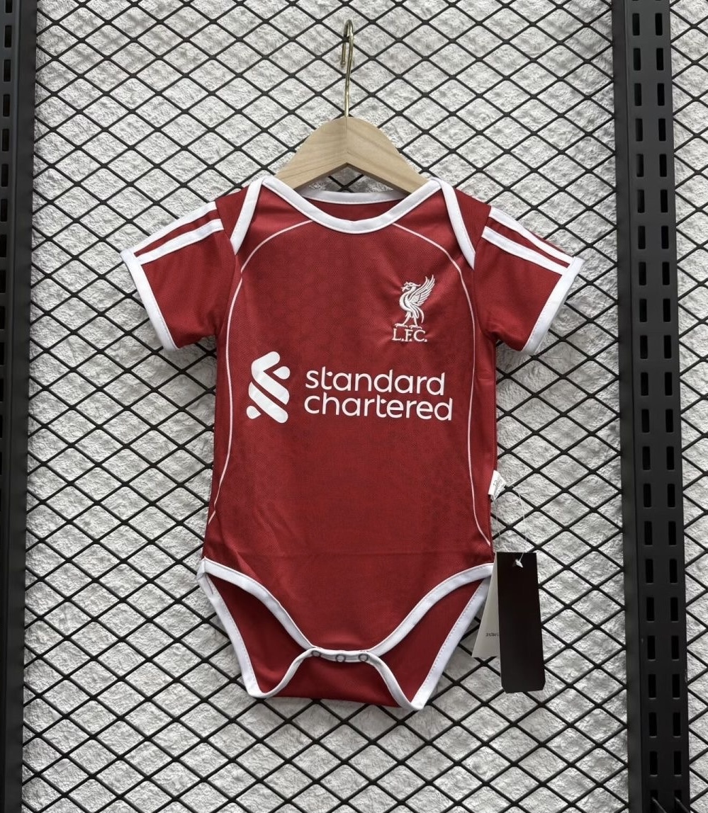 Liverpool Football Jersey Home Baby Uniform 2025/26 - sinoshirt