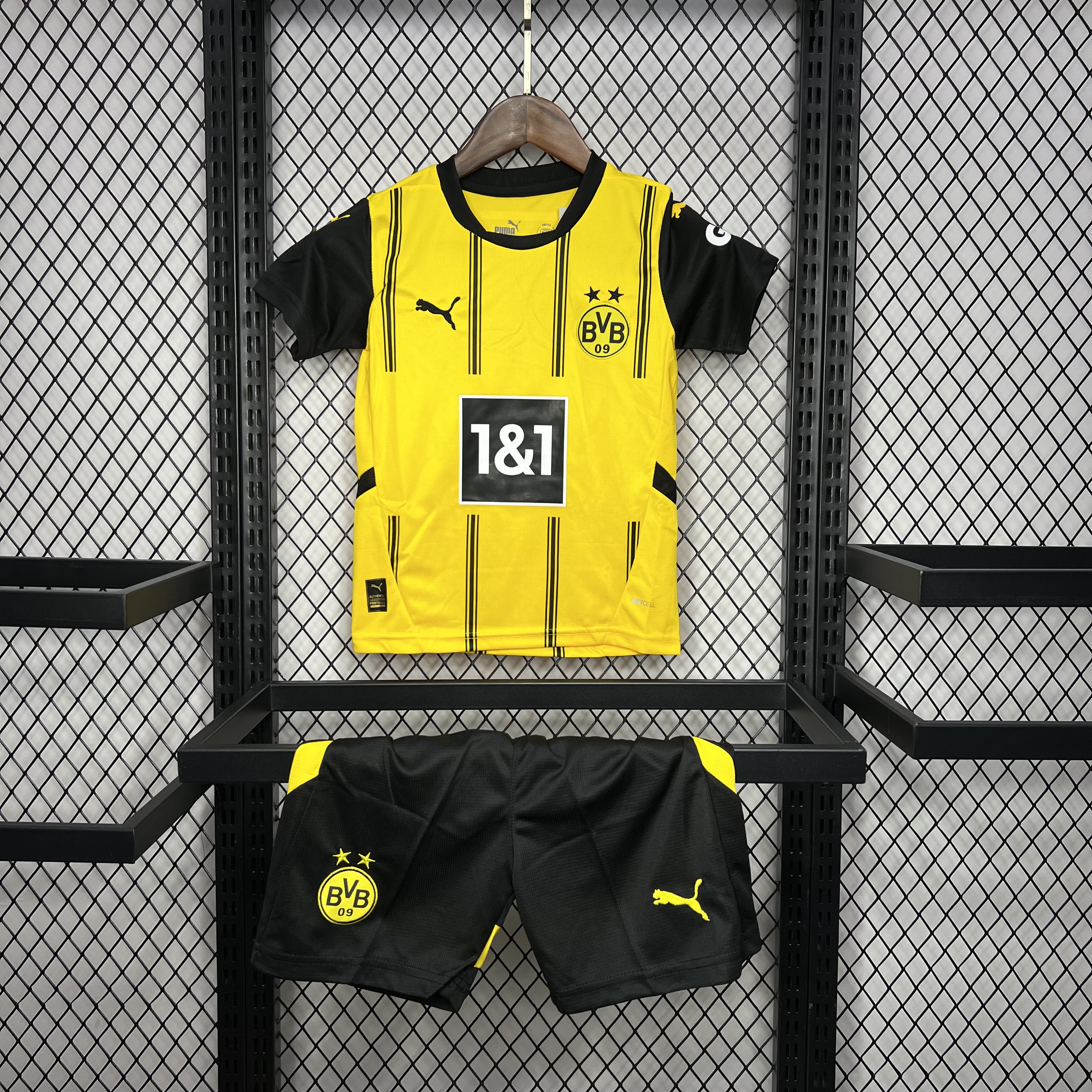Borussia Dortmund Home Kids Kit Jersey+Shorts 2024/25 - sinoshirt