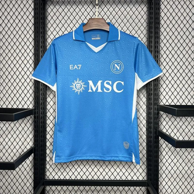 Napoli Soccer Jersey Home Custom Shirt 2024/25 - sinoshirt