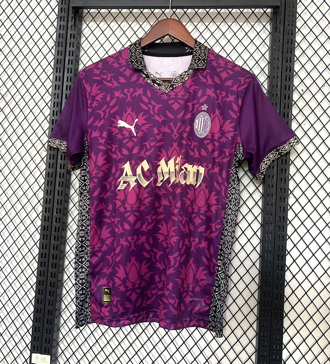 AC Milan Soccer Jersey Special Edition Custom Shirt 2025/26 - sinoshirt