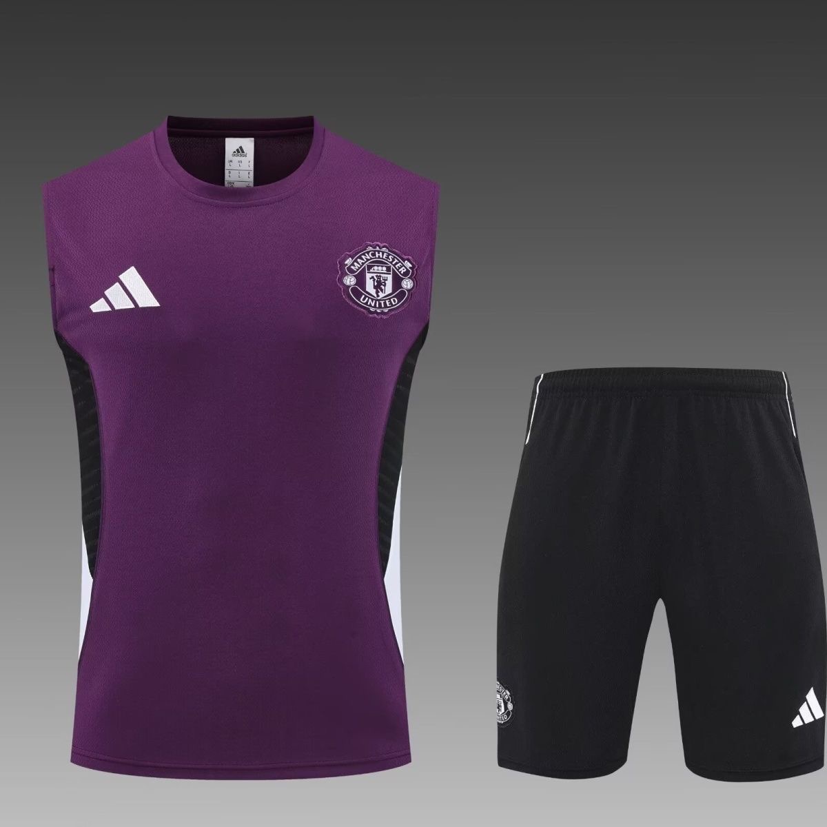 Manchester United Sleeveless Training Kit Purple 2025/26 - sinoshirt