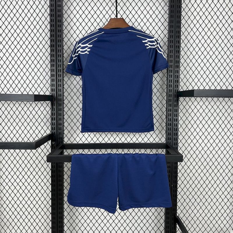 PSG Soccer Jersey Fourth Away Kids Kit Jersey+Short 2024/25 - sinoshirt
