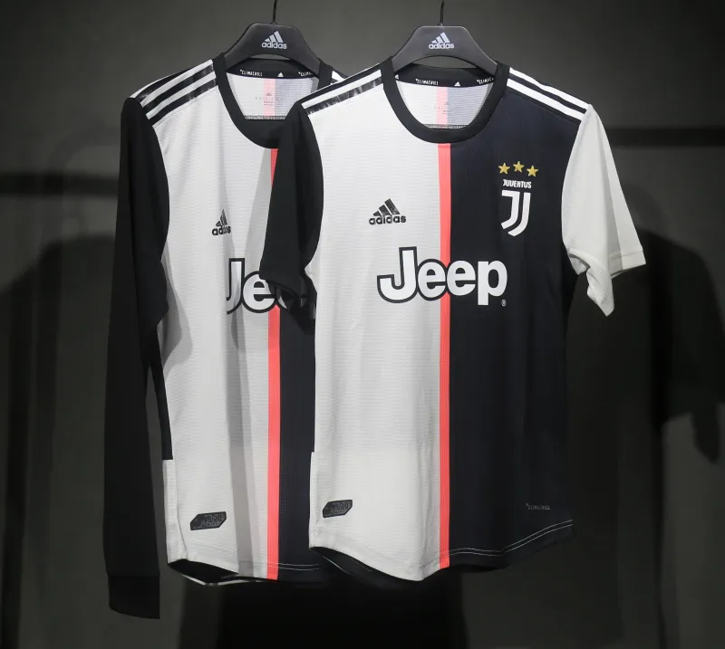 Juventus Authentic Soccer Jersey Home Long Sleeve Shirt 2019-20 - sinoshirt