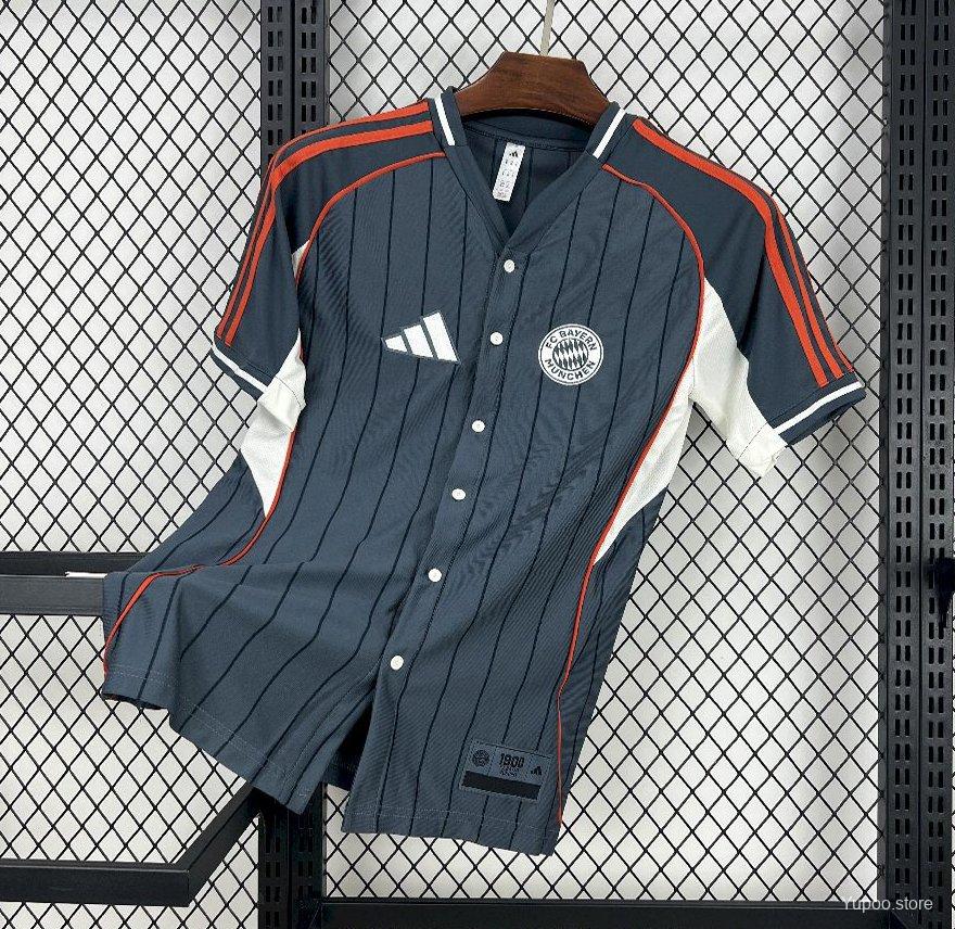 Bayern Munich x US Pack Baseball Jersey Shirt 2025/26 - sinoshirt