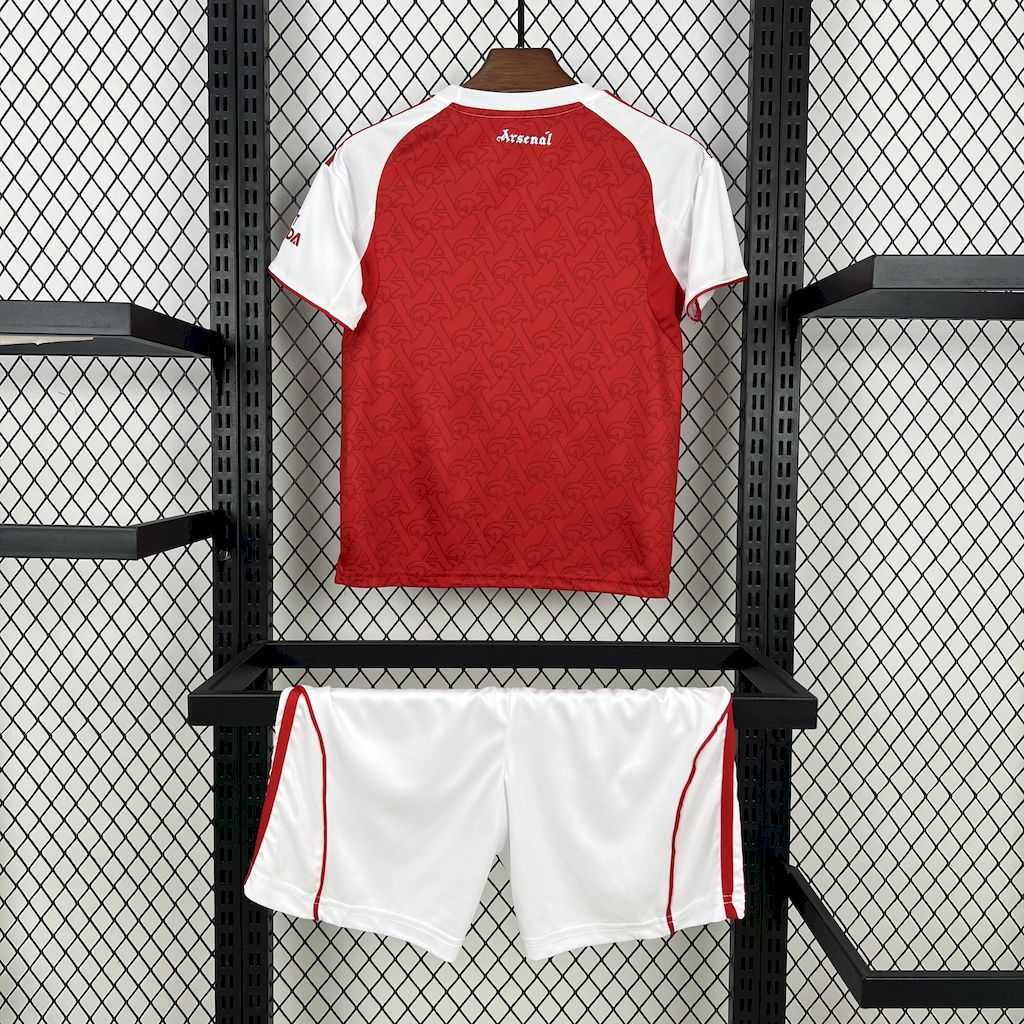 Arsenal Soccer Jersey Home Kids Kit Jersey+Shorts 2025/26 - sinoshirt