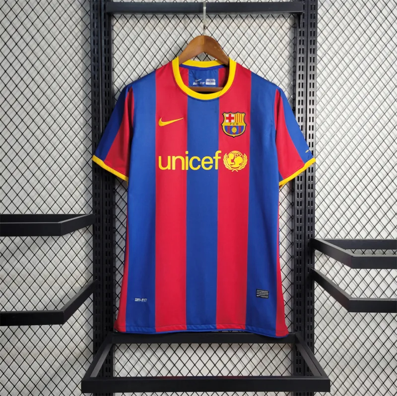 Barcelona Retro Jersey Home Soccer Shirt 2010-11 - sinoshirt