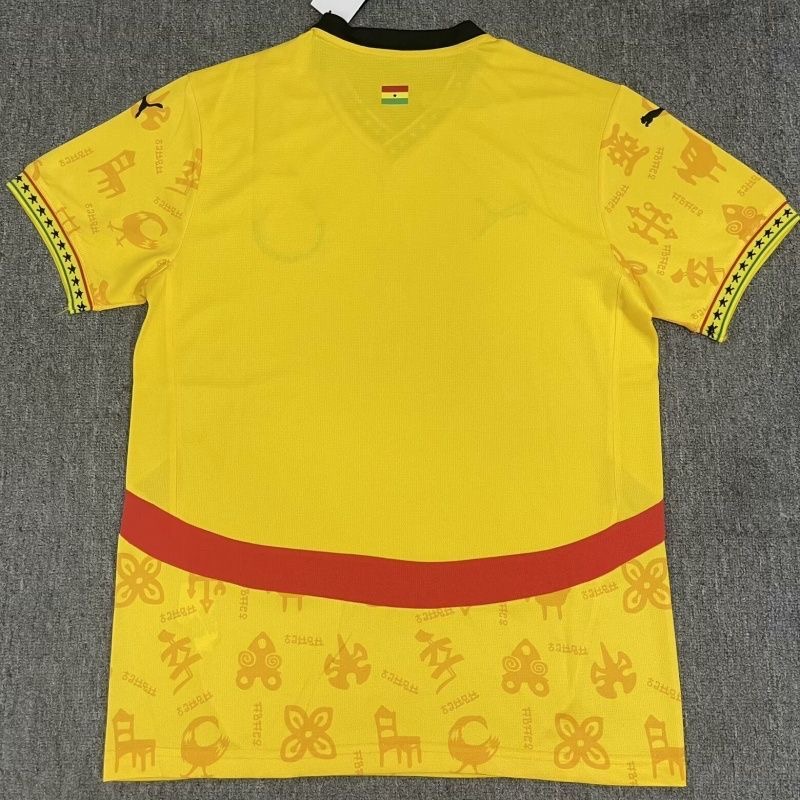 Ghana Soccer Jersey Away Custom Shirt World Cup 2024-25 - sinoshirt