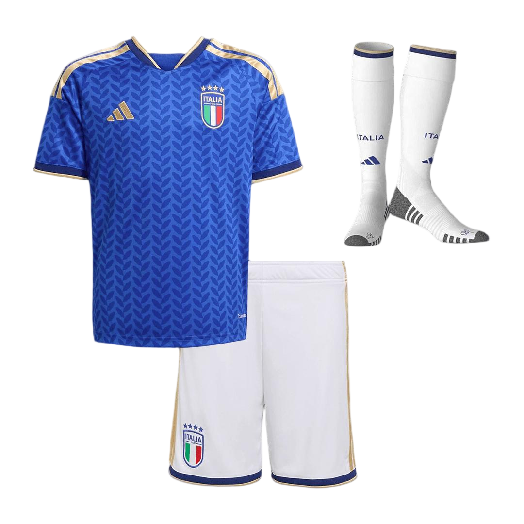 Italy Home Football Uniform Kids Full Kit World Cup 2026 - sinoshirt