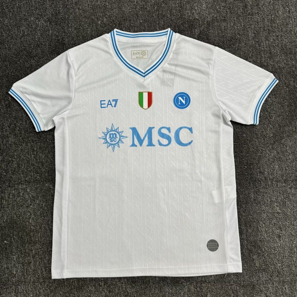 Napoli Soccer Jersey Away Custom Shirt 2025-26 - Champions League - sinoshirt