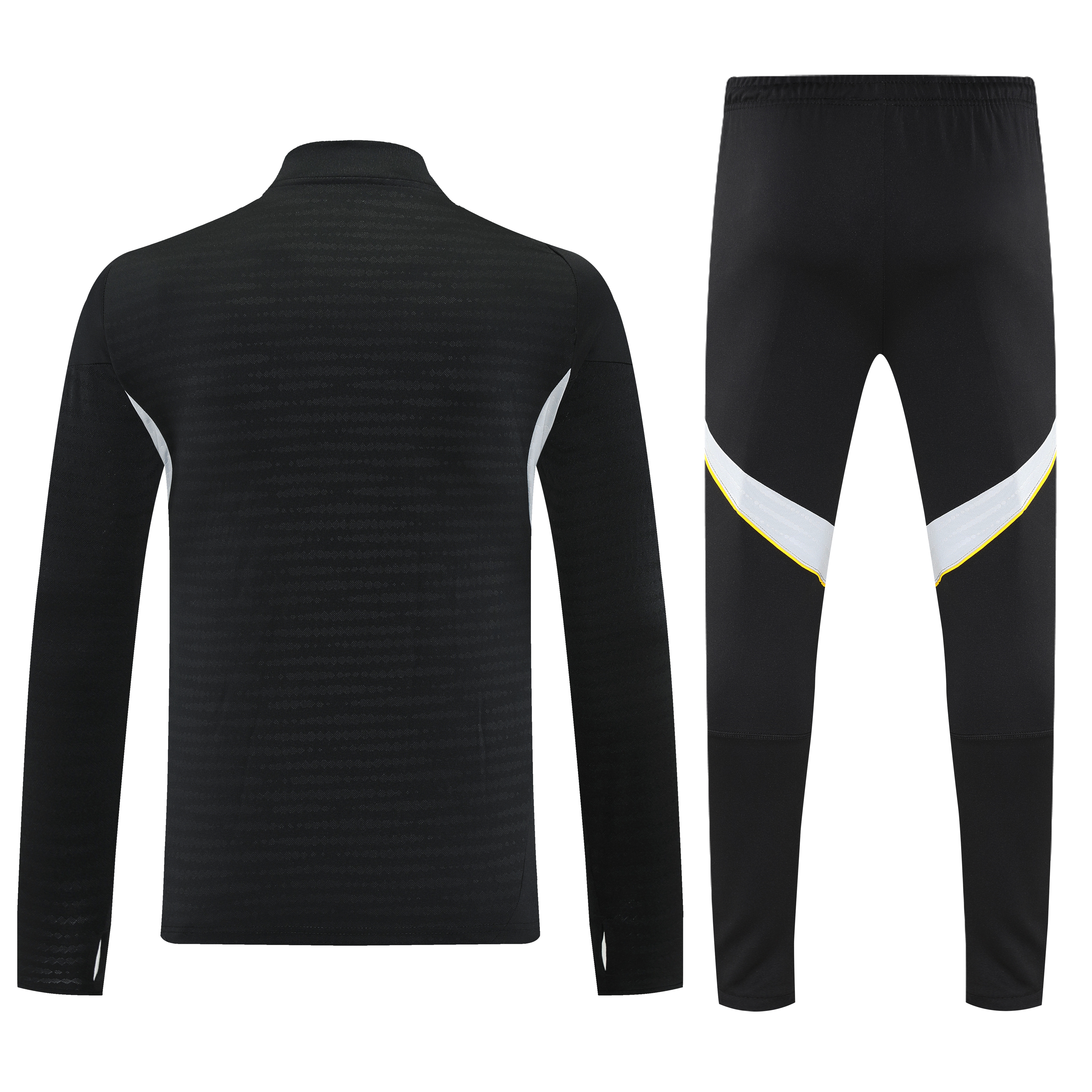 Real Madrid Authentic Training Kit (Sweatshirt+Pants) Black 2025/26 - Player Version - sinoshirt