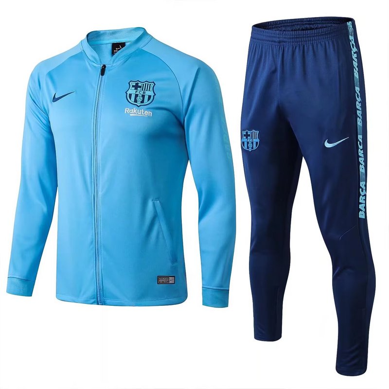 Barcelona Training Kit (Jacket+Pants) Light Blue 2025/26 - sinoshirt
