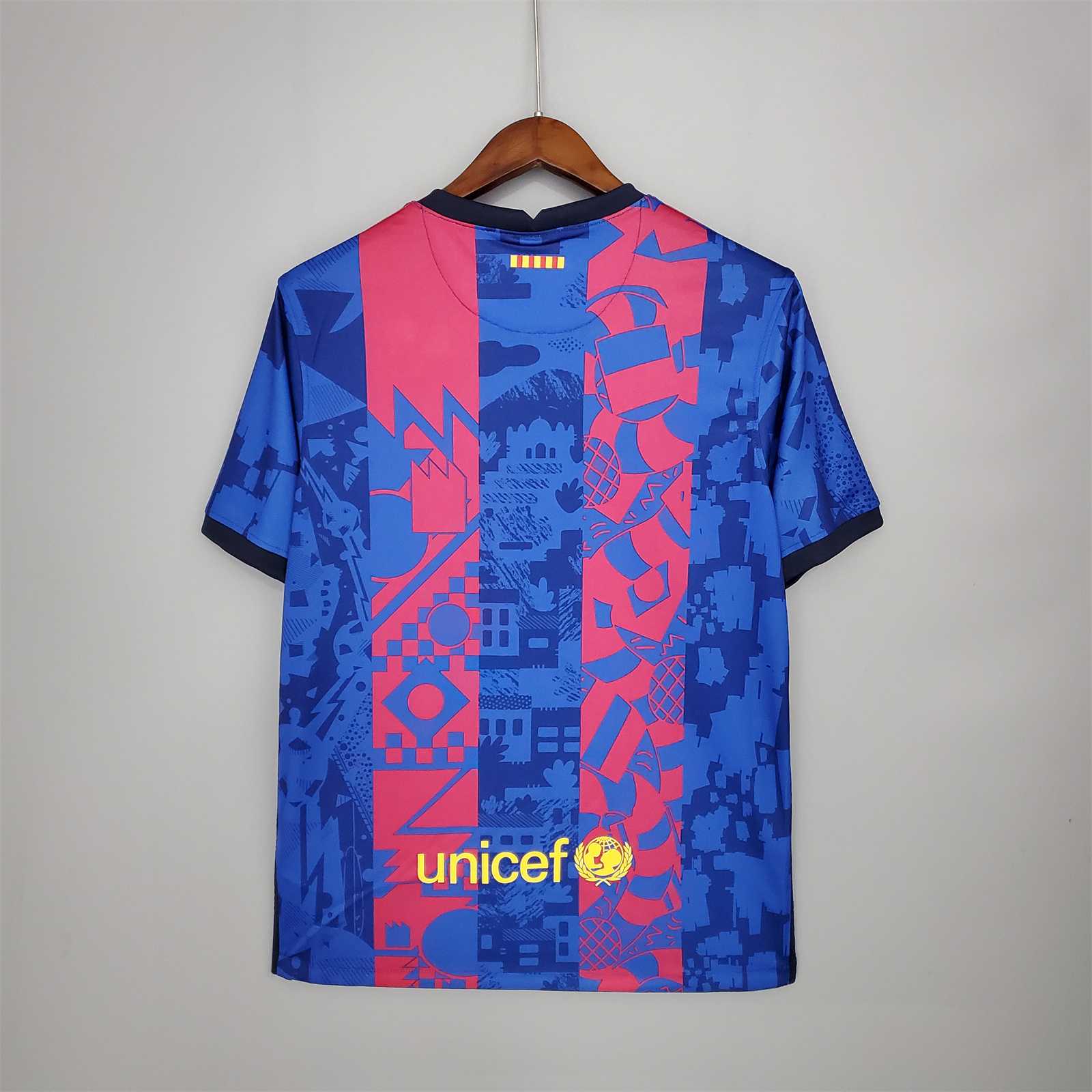 Barcelona Retro Jersey Third Away Soccer Shirt 2021/22 - sinoshirt