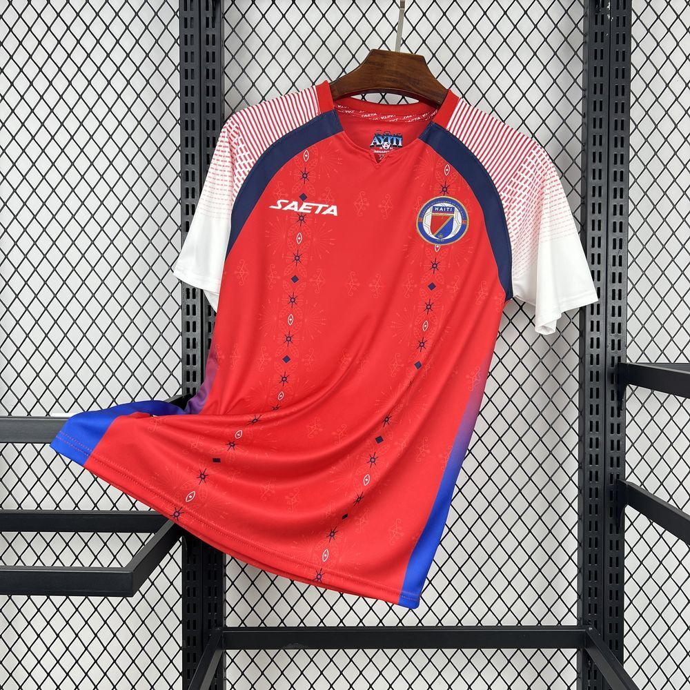 Haiti Soccer Jersey World Cup Third Away Custom Shirt 2025-26 - sinoshirt