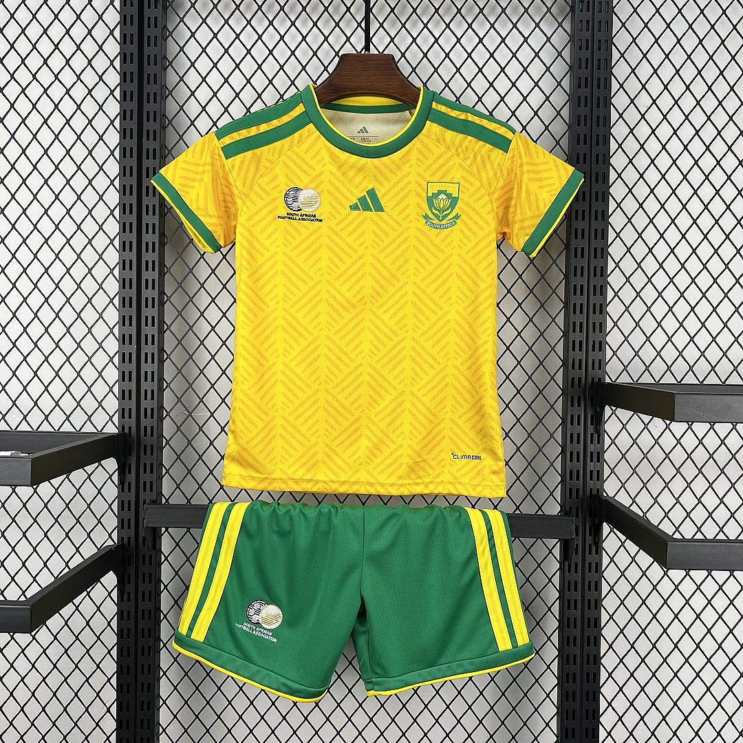 South Africa Soccer Jersey Home Kids Kit Jersey+Shorts World Cup 2026 - sinoshirt