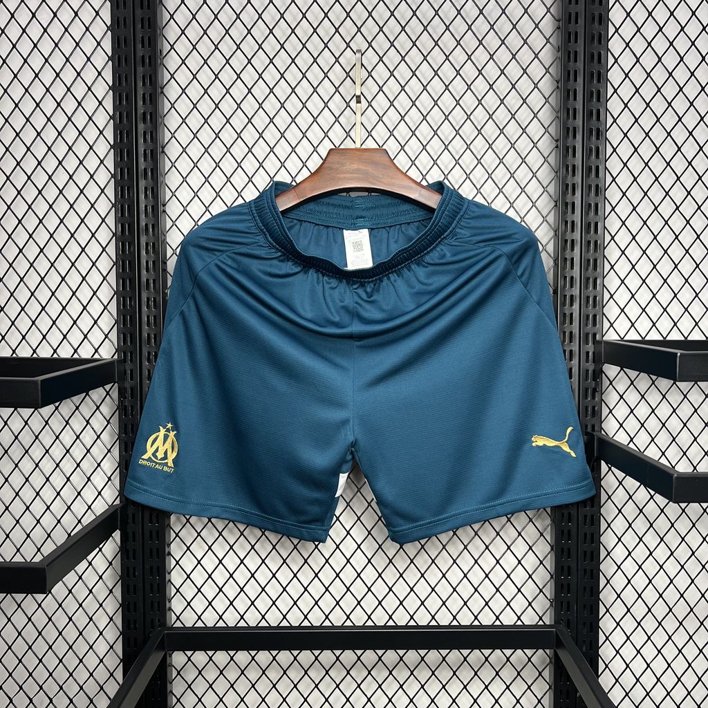 Marseille Soccer Jersey Away Custom Shorts 2024/25 - sinoshirt