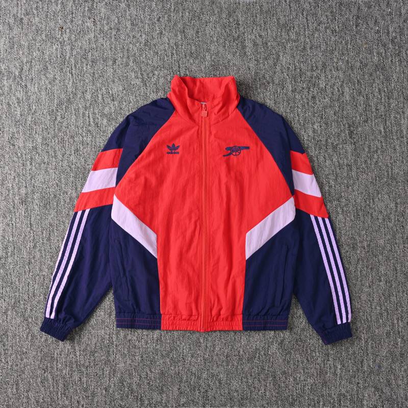 Arsenal Windbreaker Jacket Red 2025/26 - sinoshirt