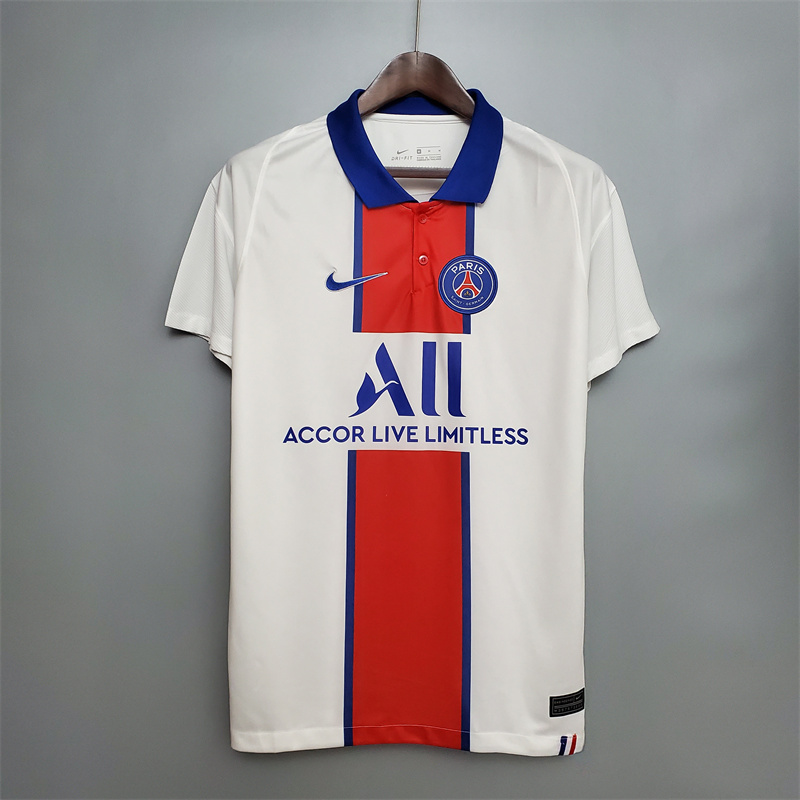 PSG Retro Jersey Away Soccer Shirt 2020/21 - sinoshirt