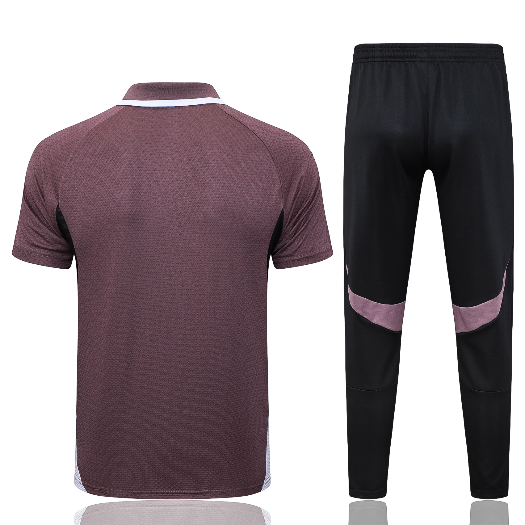 Manchester United Training Kit (Polo+Pants) Grayish Purple 2025/26 - sinoshirt