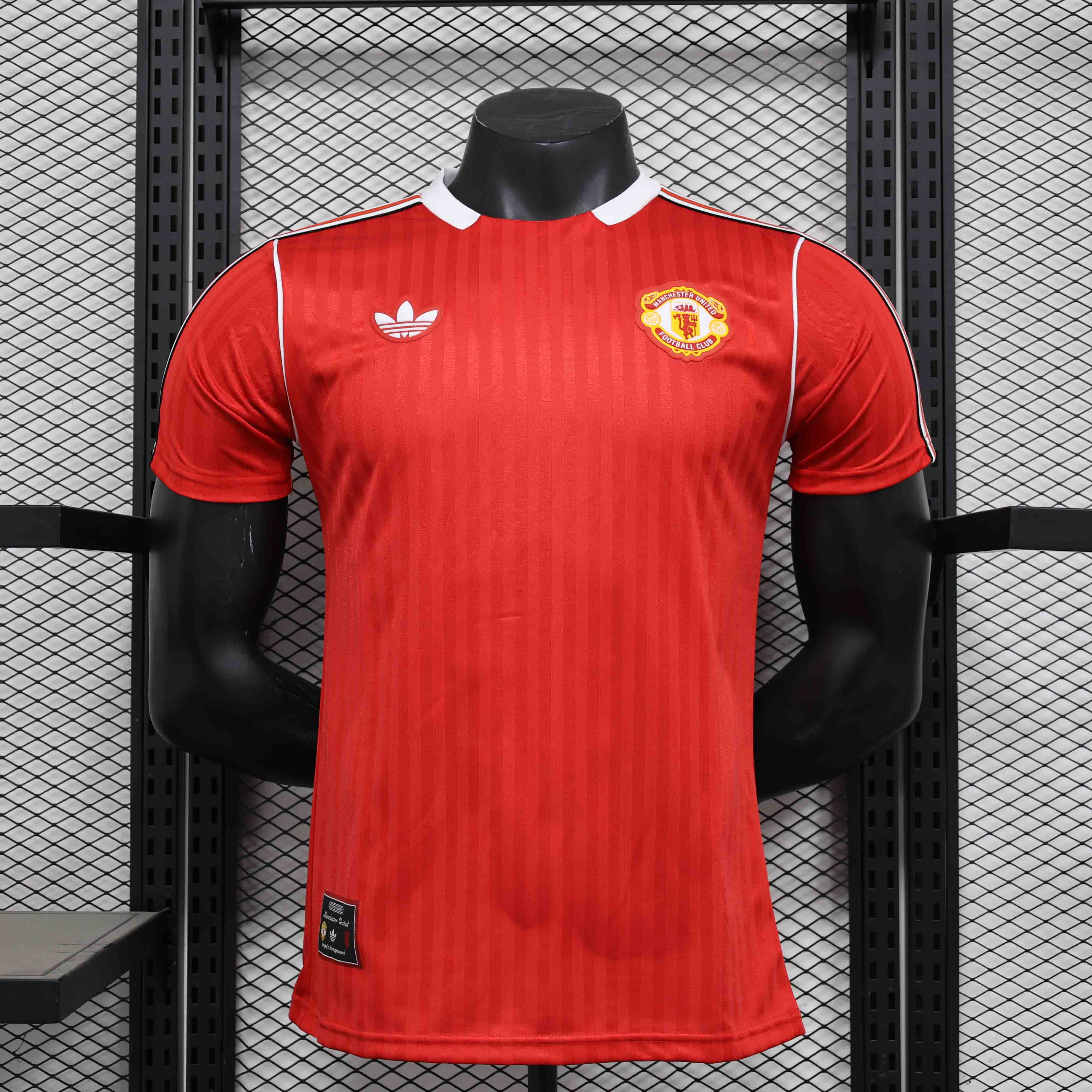 Manchester United Authentic Terrace Icons Red OG Special Edition Football Jersey Shirt 2025/26 - sinoshirt