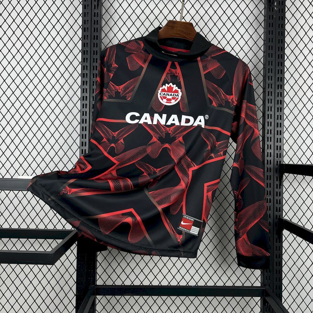 Canada Soccer Jersey Goalkeeper Hollywood Long Sleeve Custom Shirt World Cup 2026 - sinoshirt