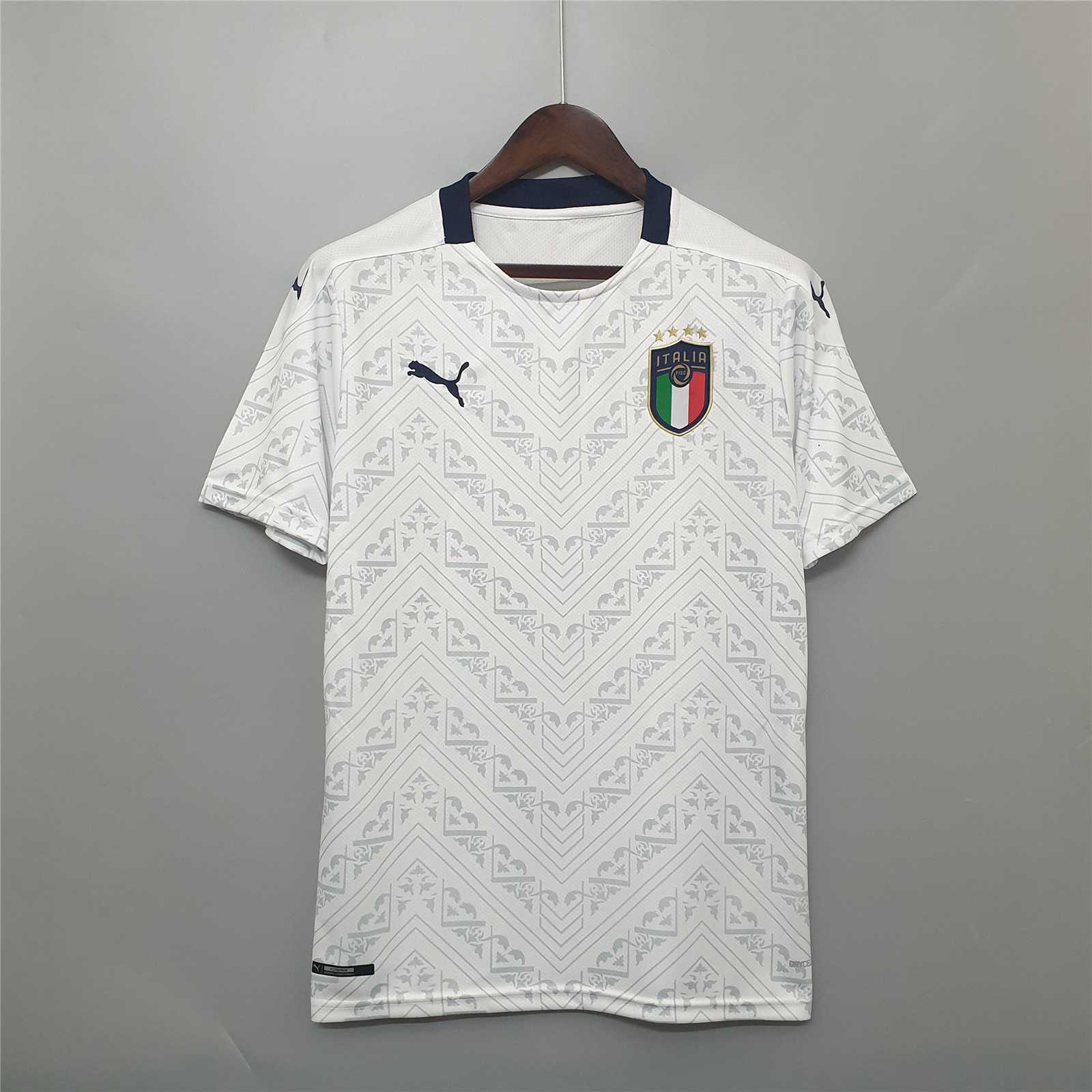 Italy Retro Soccer Jersey Away Custom Shirt Euro Cup 2020 - sinoshirt