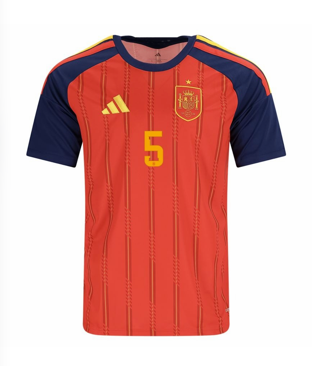 HUIJSEN #5 Spain Football Jersey Home Custom Shirt World Cup 2026 - sinoshirt