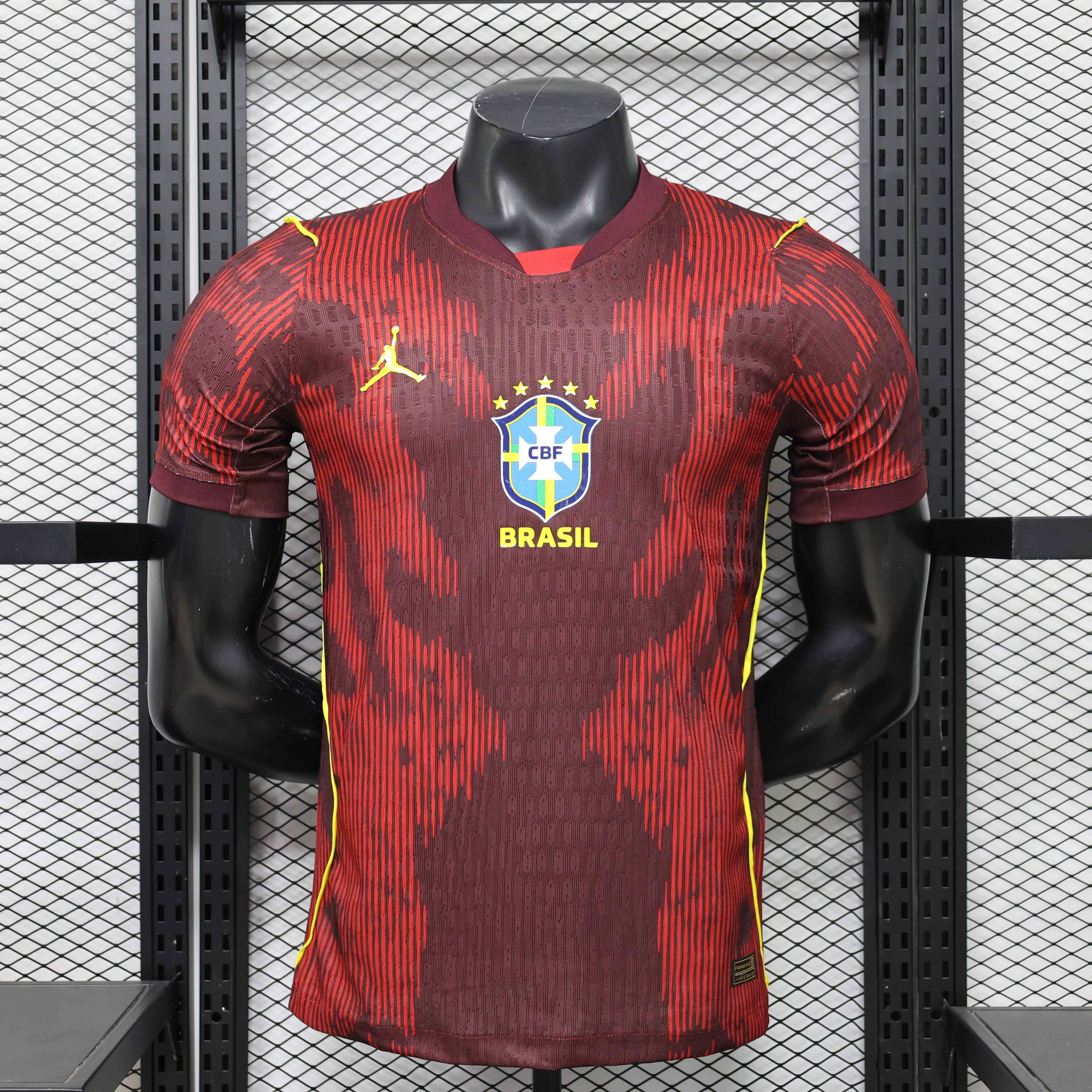 Brazil Authentic Soccer Jersey Red Special Edition Shirt World Cup 2026 - sinoshirt