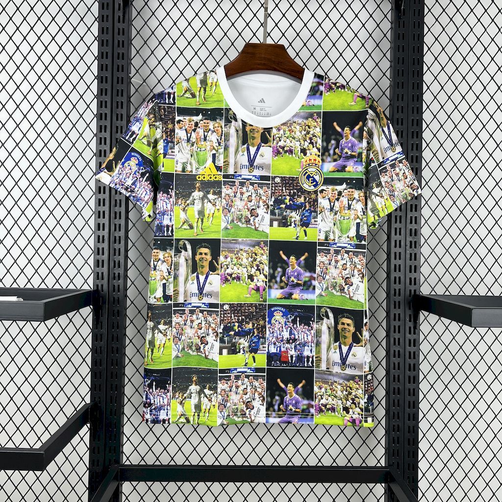 Real Madrid Soccer Jersey Ronaldo Special Edition Custom Shirt 2025/26 - sinoshirt