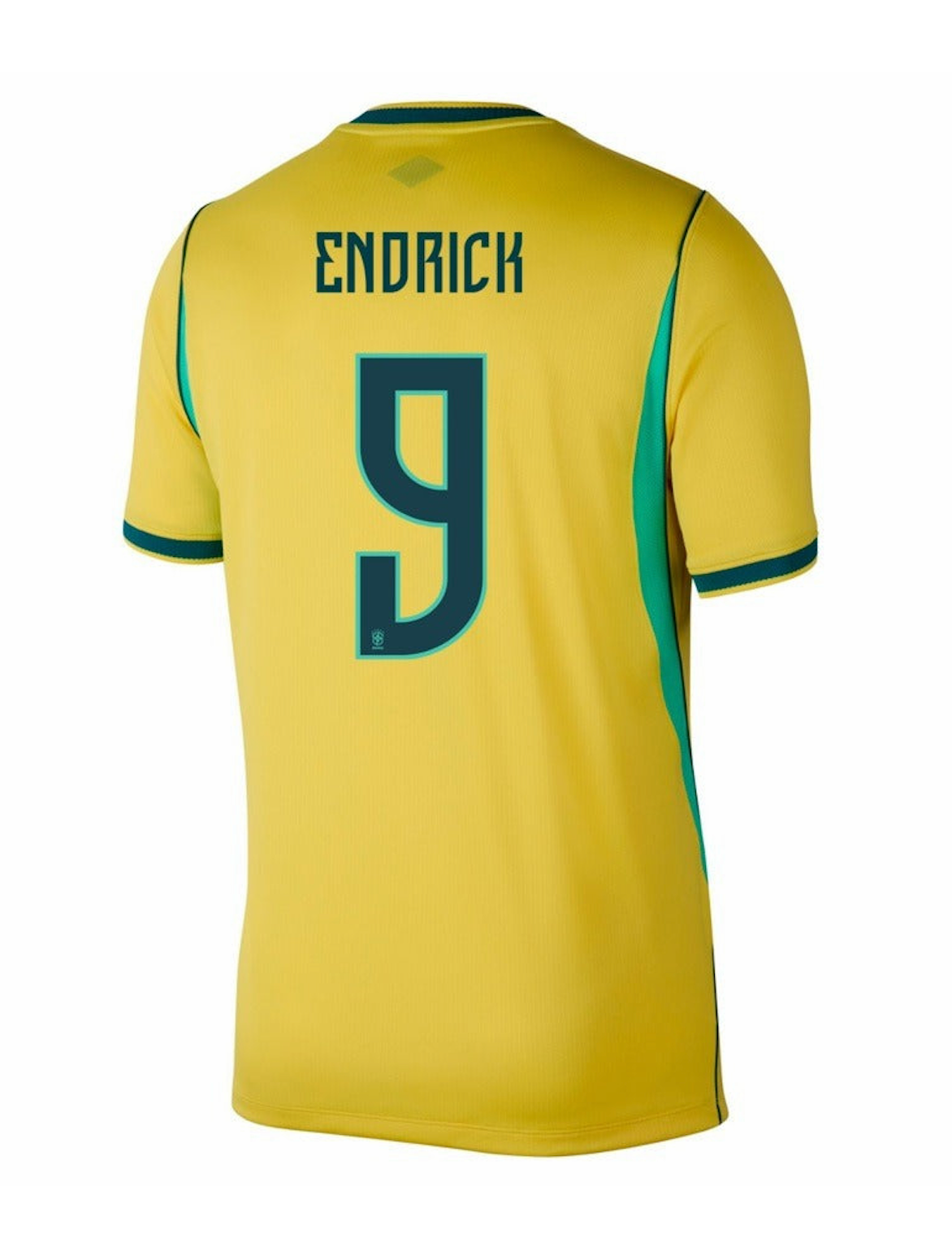 ENDRICK #9 Brazil Soccer Jersey Home Custom Shirt World Cup 2026 - sinoshirt