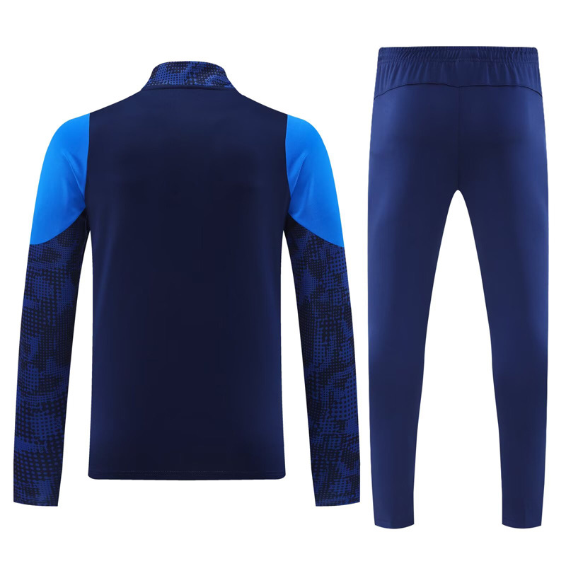 Marseille Training Kit (Sweatshirt+Pants) Blue 2025/26 - sinoshirt