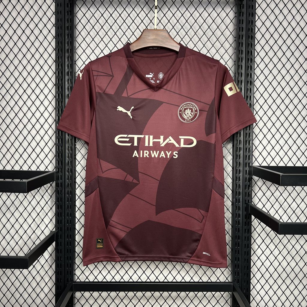 Manchester City Third Away Football Jersey Shirt 2024/25 - sinoshirt
