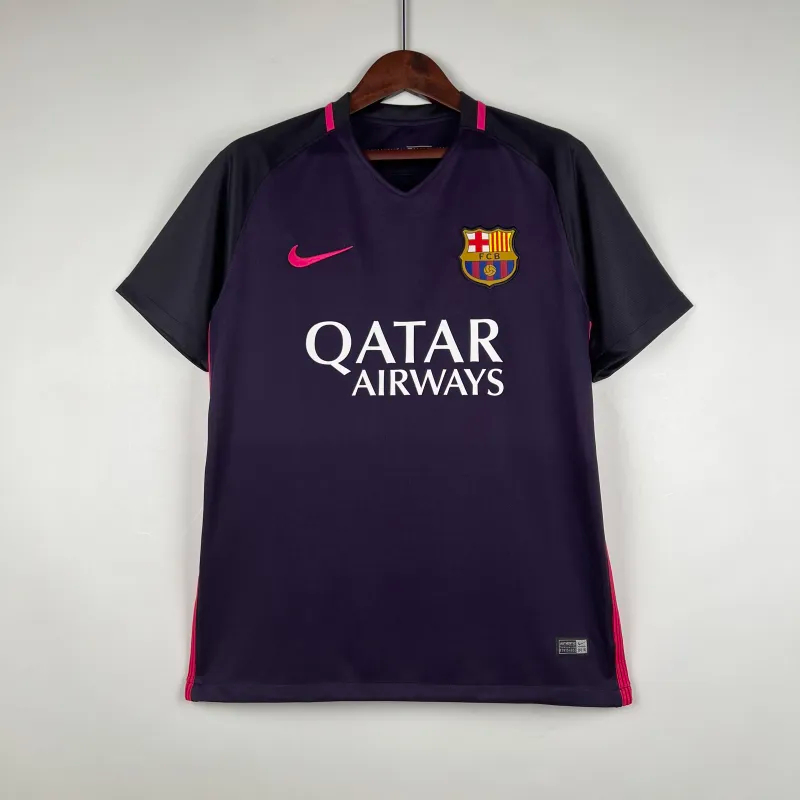 Barcelona Retro Jersey Away Soccer Shirt 2016-17 - sinoshirt