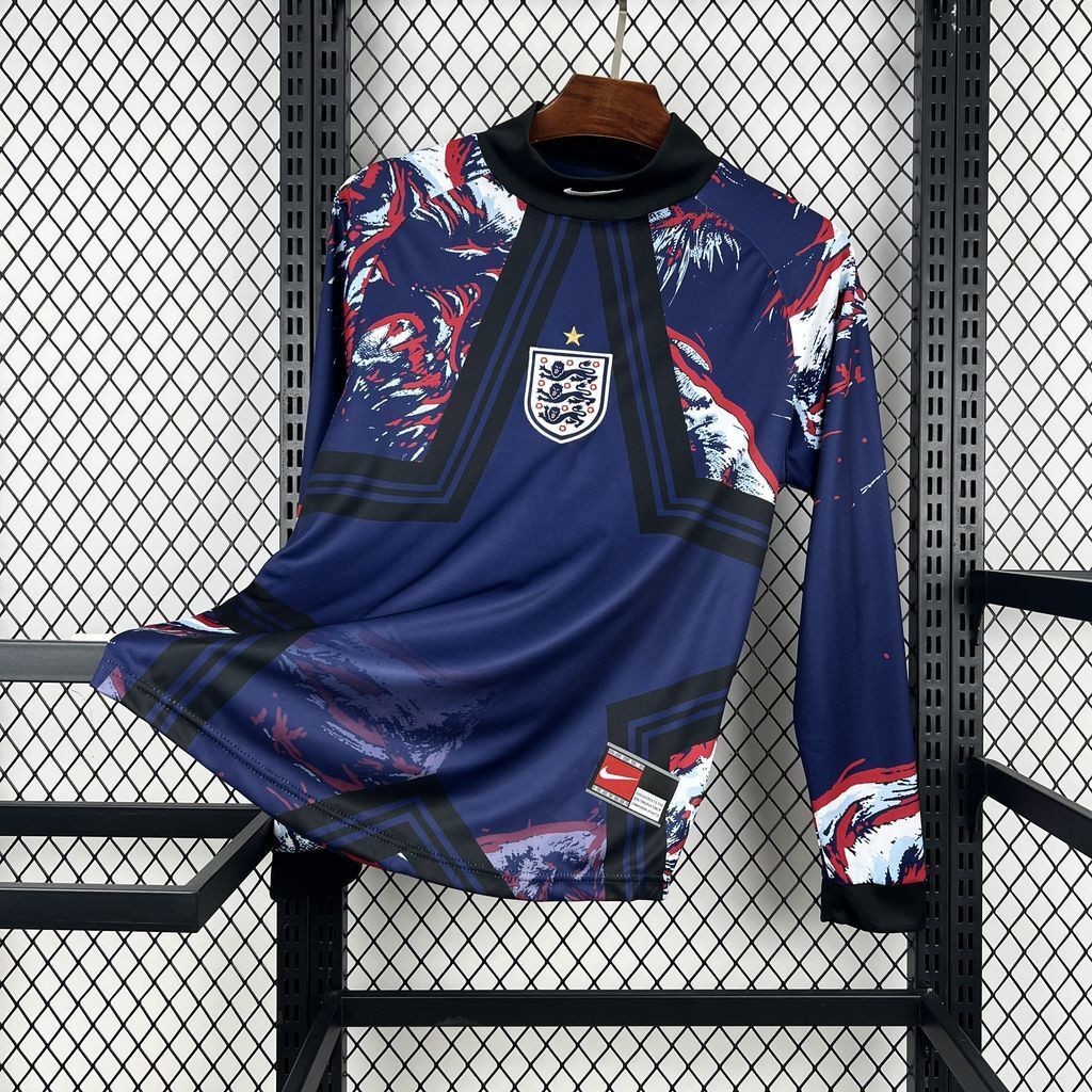 England Football Jersey Goalkeeper Hollywood Long Sleeve Custom Shirt World Cup 2026 - sinoshirt