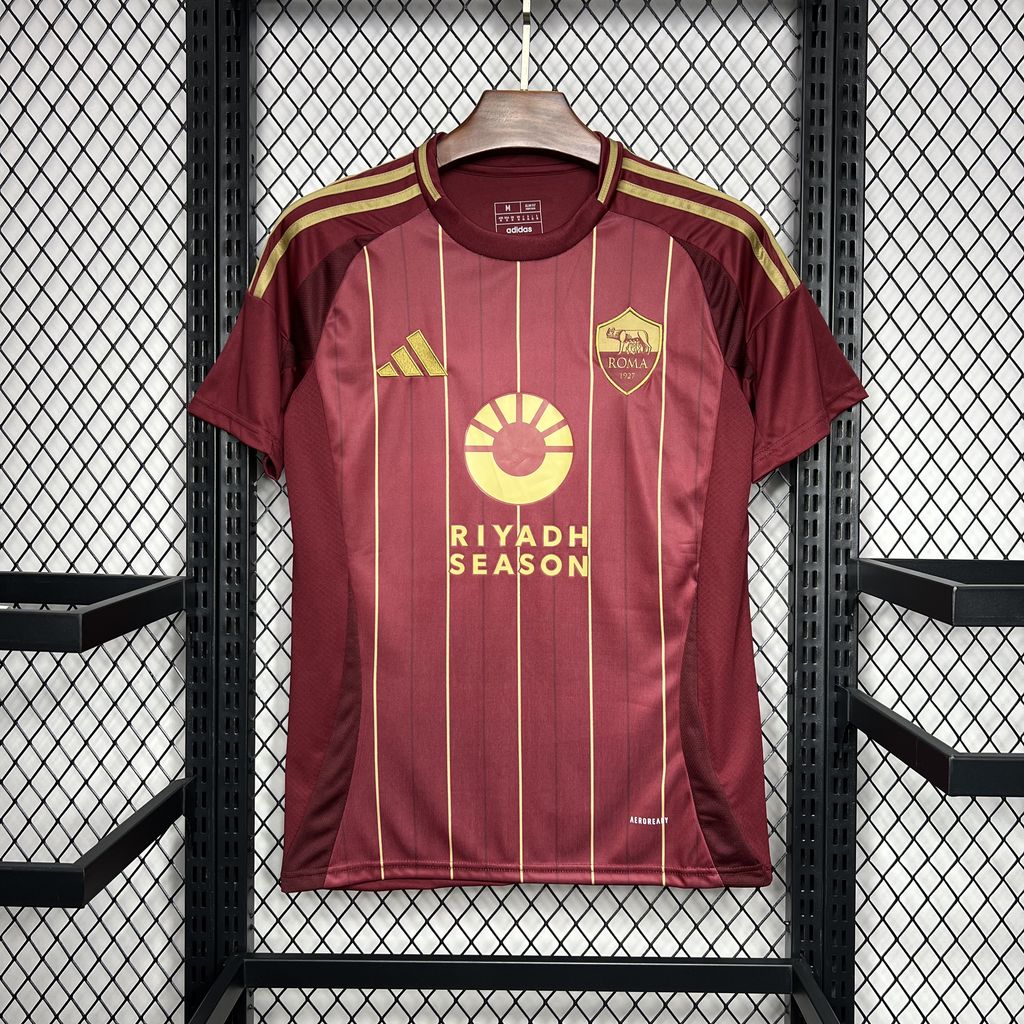 Roma Soccer Jersey Home Custom Shirt 2024/25 - sinoshirt