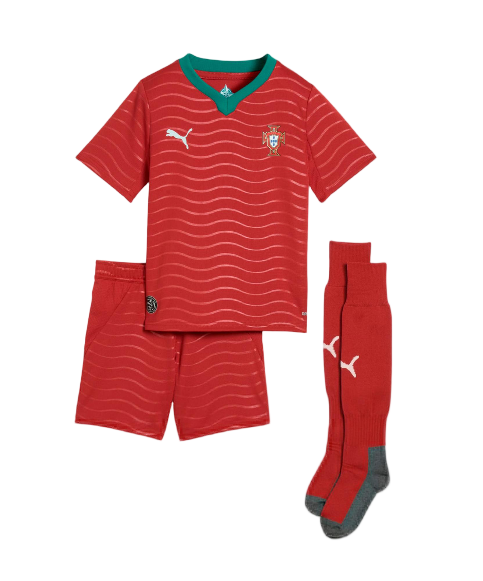 Portugal Football Jersey Home Kids Full Kit World Cup 2026 - sinoshirt