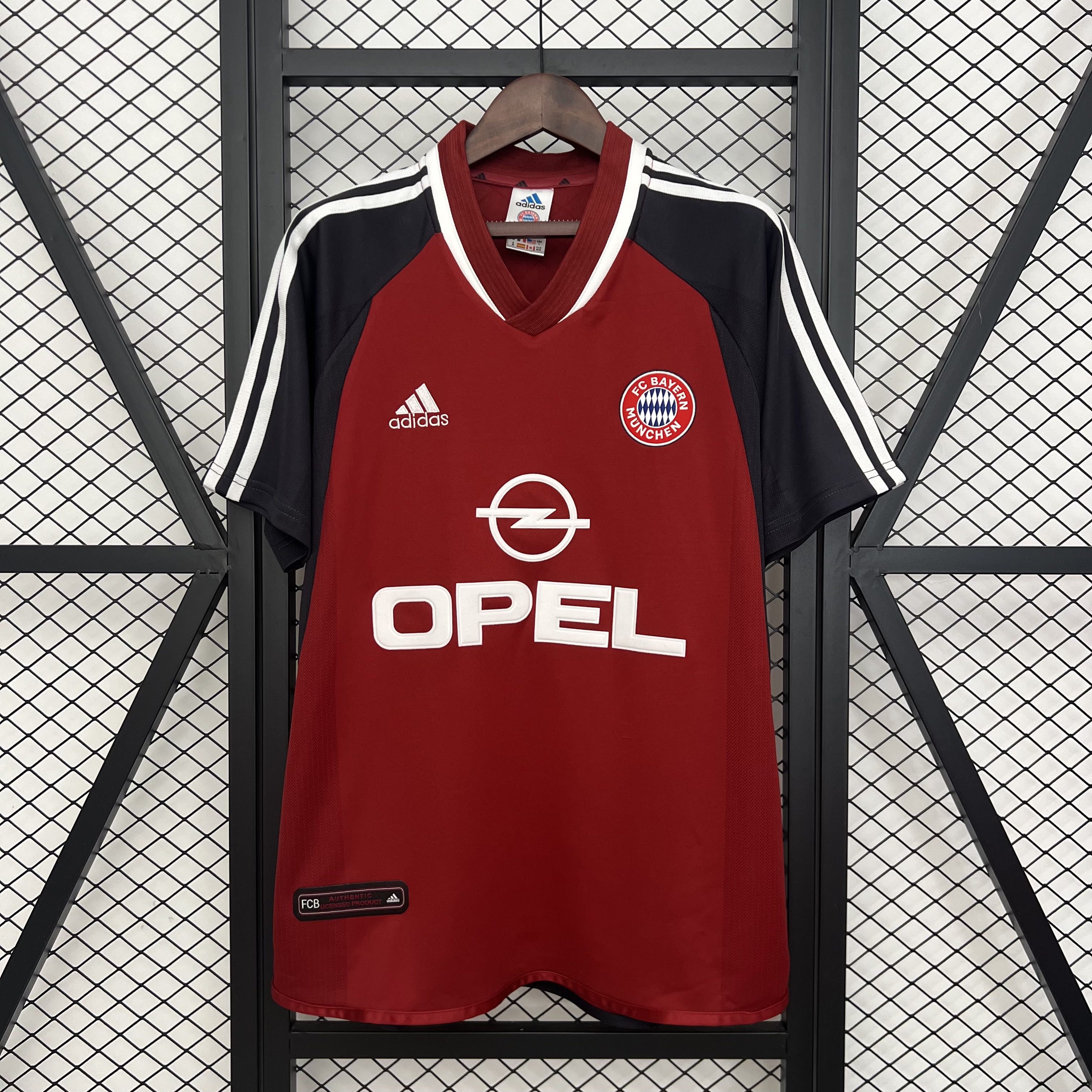 Bayern Munich Retro Jersey Home Soccer Shirt 2001-02 - sinoshirt
