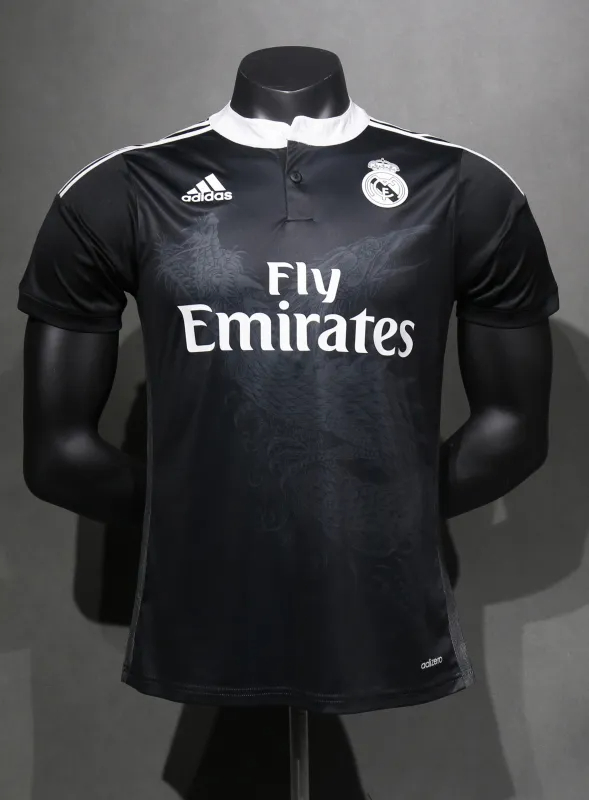 Real Madrid Authentic Retro Jersey Third Away Soccer Shirt 2014/15 - sinoshirt