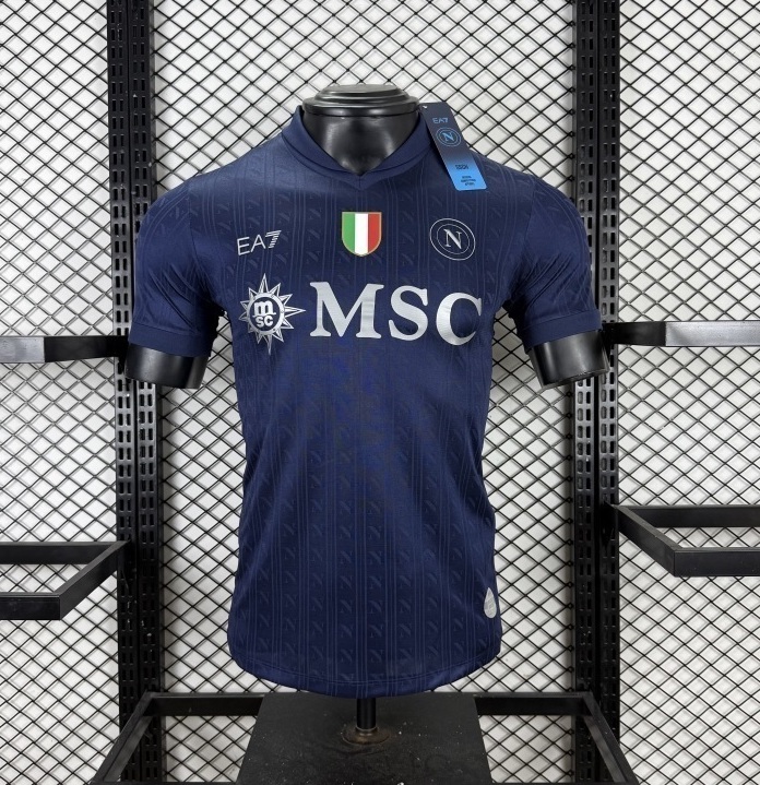Napoli Authentic Soccer Jersey Third Away Champions League Shirt 2025/26 - sinoshirt