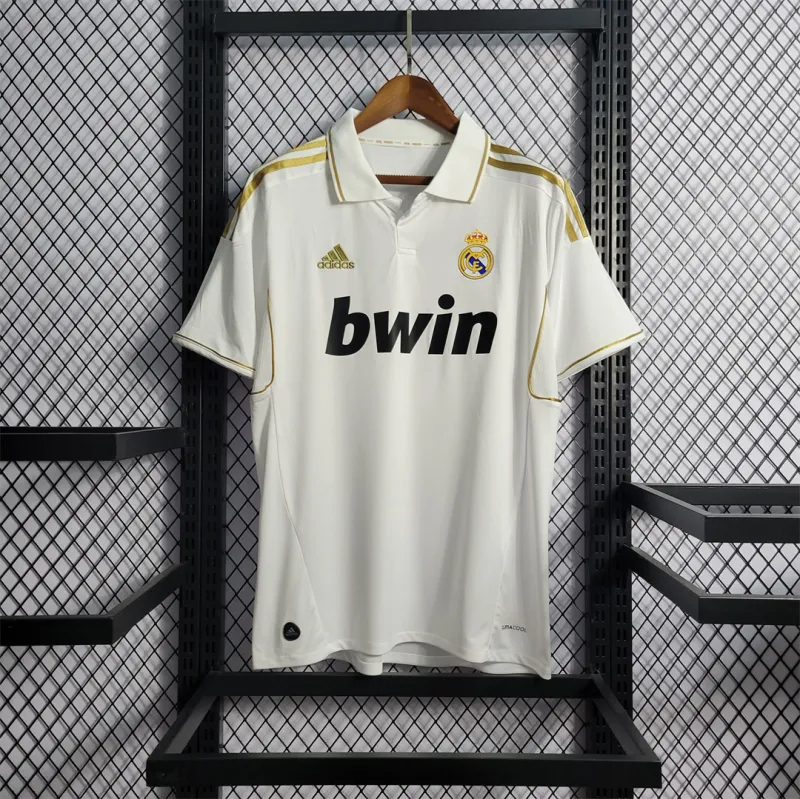 Real Madrid Retro Jersey Home Soccer Custom Shirt 2011/12 - sinoshirt