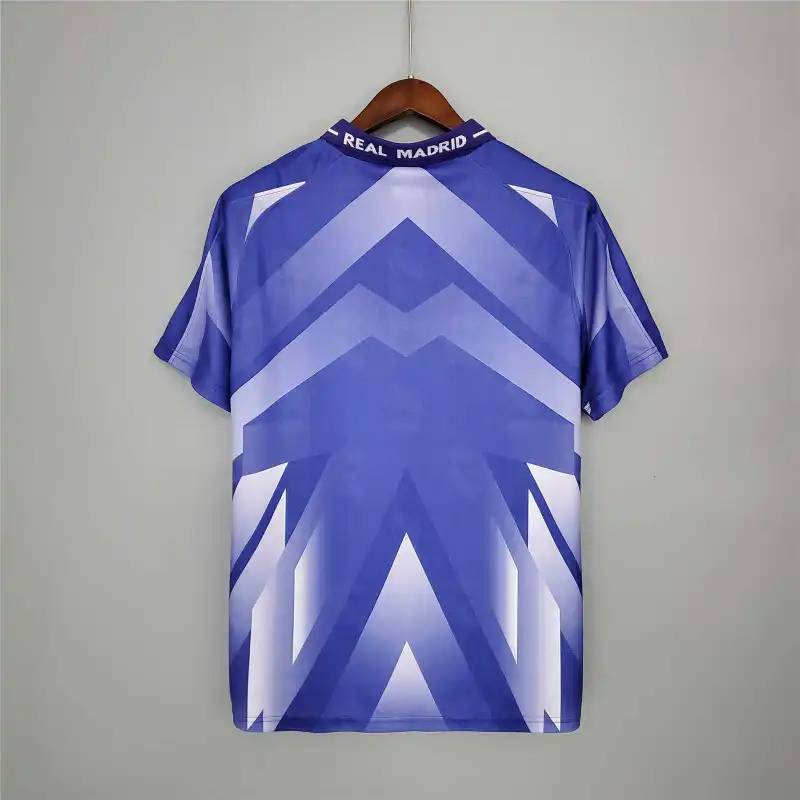 Real Madrid Retro Jersey Away Custom Soccer Shirt 1996-97 - sinoshirt