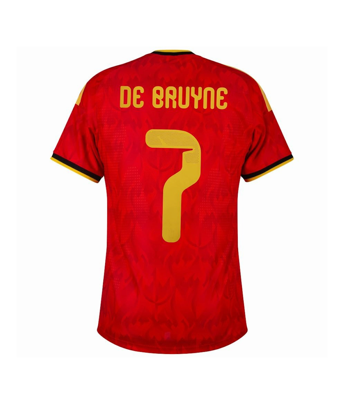 DE BRUYNE #7 Belgium Authentic Football Jersey Home Shirt World Cup 2026 - sinoshirt