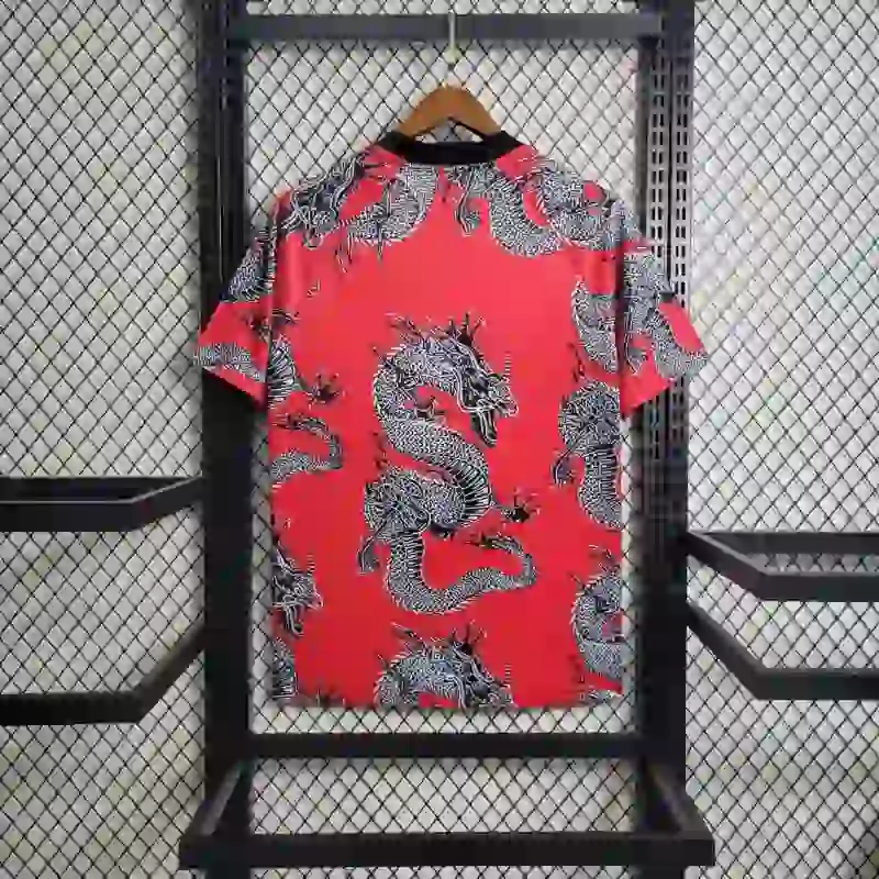Manchester United Retro Spring Festival China Dragon Special Edition Football Jersey Shirt 2019/20 - sinoshirt