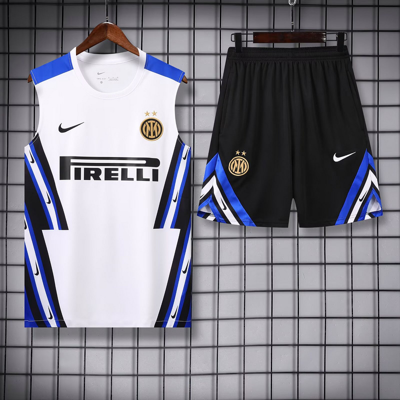 Inter Milan Retro Sleeveless Training Kit White 2025/26 - sinoshirt