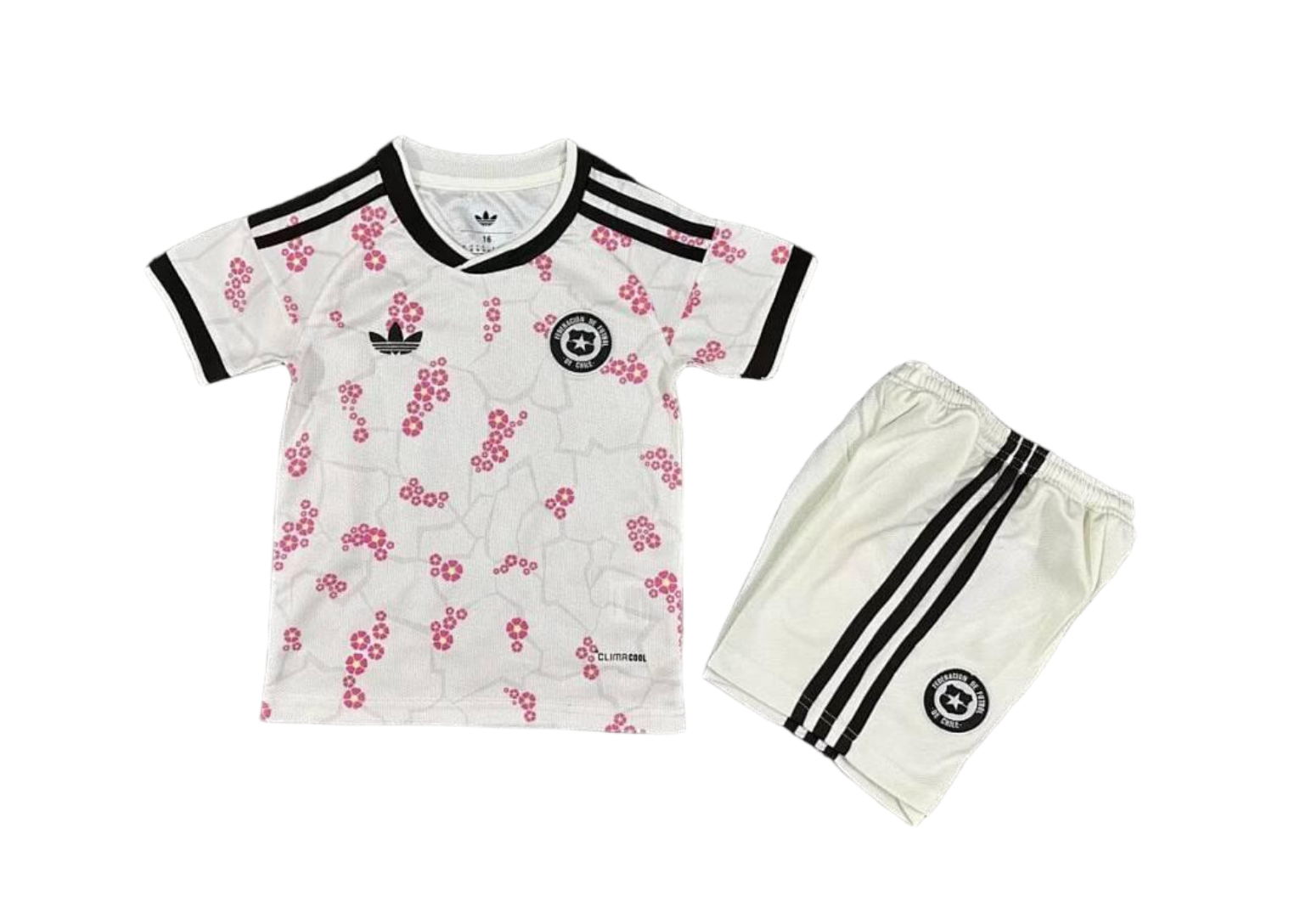 Chile Soccer Jersey Away Kids Kit Jersey+Shorts World Cup 2026 - sinoshirt