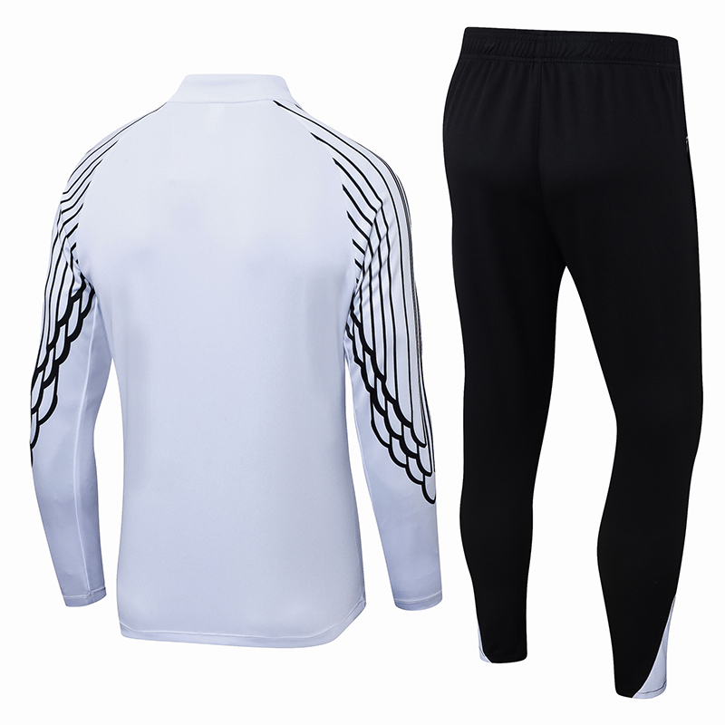 Kids PSG Training Kit (Sweatshirt+Pants) White 2025/26 - sinoshirt