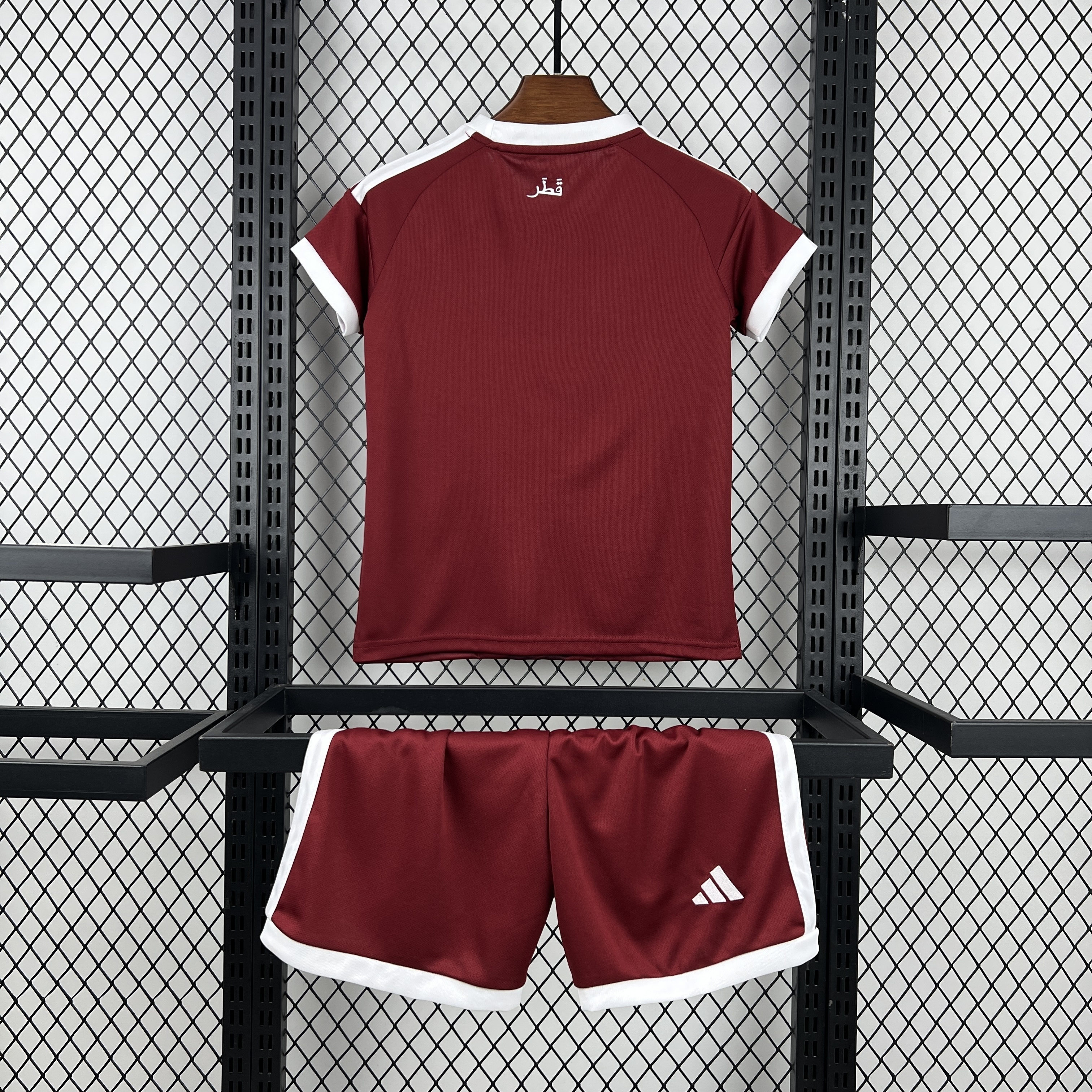 Qatar Soccer Jersey Home Kids Kit Jersey+Shorts World Cup 2026 - sinoshirt
