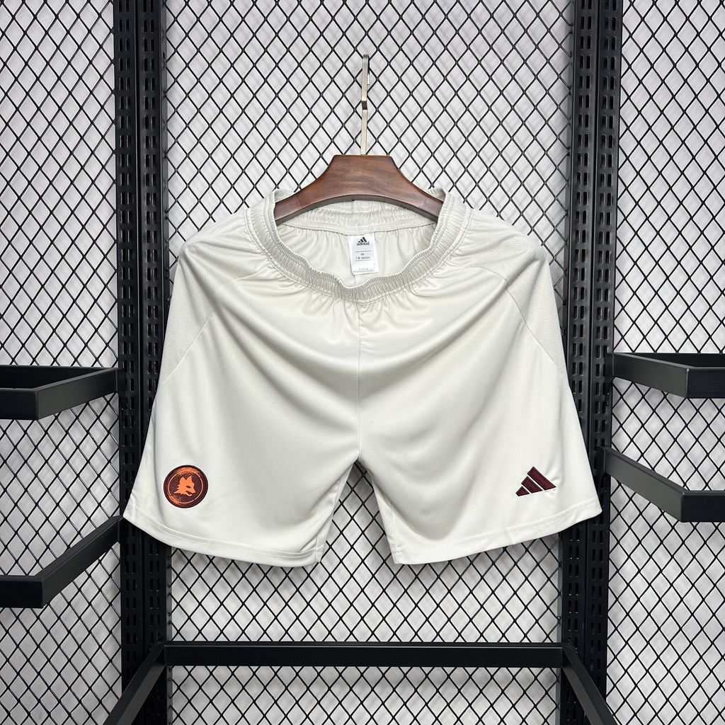 Roma Soccer Jersey Away Custom Shorts 2024/25 - sinoshirt