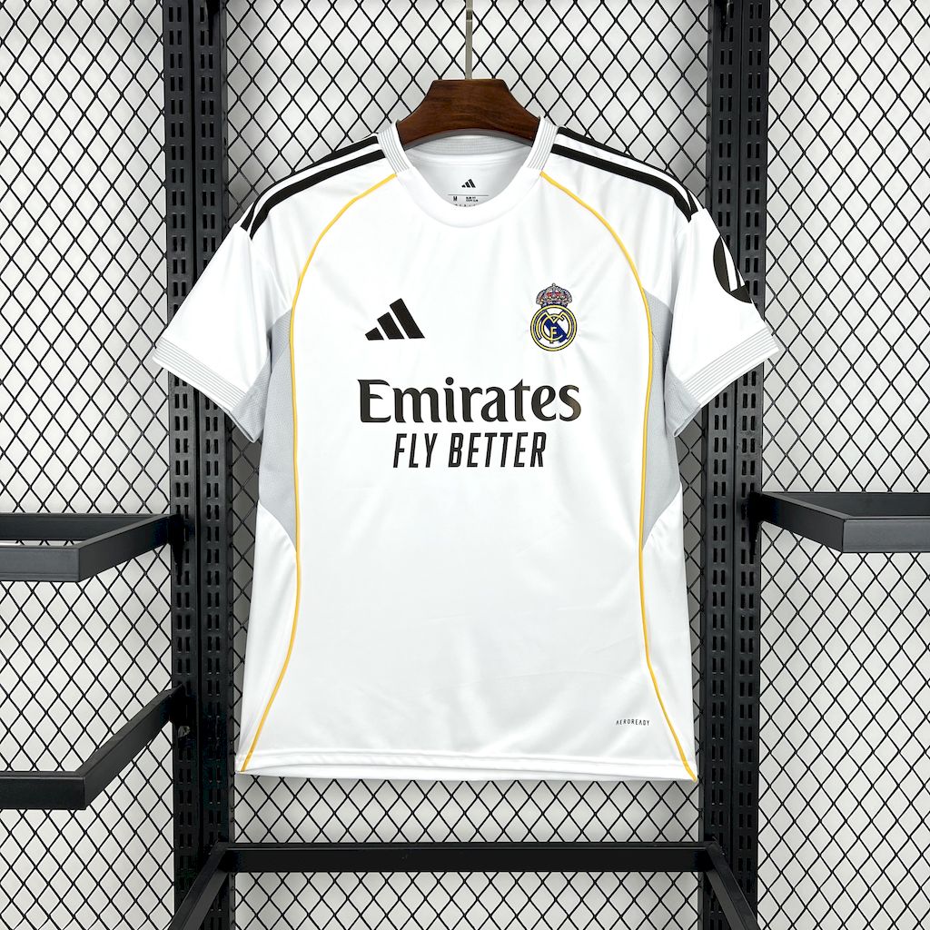 Real Madrid Soccer Jersey Home Custom Shirt 2025/26 - sinoshirt