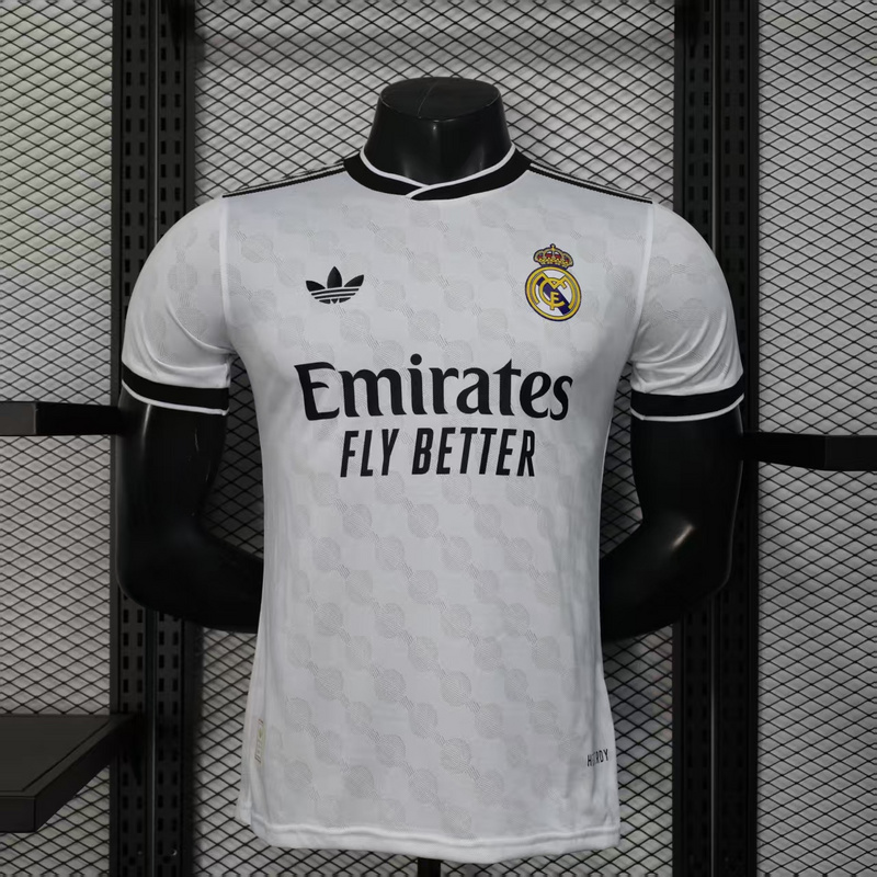 Real Madrid Authentic Soccer Jersey White Special Edition Shirt 2025/26 - sinoshirt